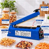 Foto 4 Astron Impulse Sealer Alat Pres Plastik 200 PE Alat Perekat Plastik Impulse Sealer 20cm