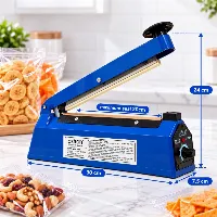 Foto 1 Astron Impulse Sealer Alat Pres Plastik 200 PE Alat Perekat Plastik Impulse Sealer 20cm