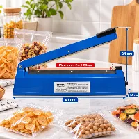 Foto 4 Astron Impulse Sealer Alat Pres Plastik 200 PE Alat Perekat Plastik Mesin Press Plastik 300 PE 30cm