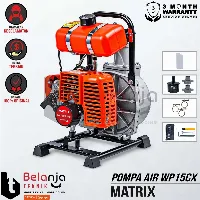 Foto 1 Mesin Pompa Air Irigasi Proquip QWP 15 Alkon Irigasi Bensin QWP15 1.5 Inch — MATRIX WP 15 CX
