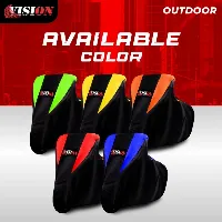 Foto 4 Sarung Motor Anti air Vision / Cover Selimut Penutup Sarung Mantel INDOOR OUTDOOR — Biru XL