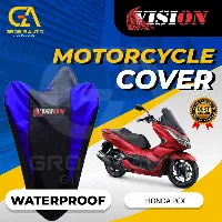 Foto 1 Sarung Motor Anti air Vision / Cover Selimut Penutup Sarung Mantel INDOOR OUTDOOR — Biru XL