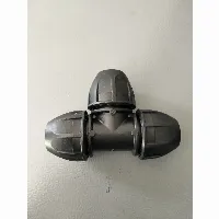Foto 2 Equal Tee HDPE 1/2 Inci (20 mm) - Sambungan Pipa Tee HDPE Compression Joint