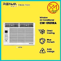 Foto 2 AC WINDOW PORTABLE REIWA CW-0501RA Air Conditioner 0.5 PK AC Window 0.5PK