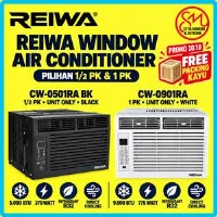 Foto 1 AC WINDOW PORTABLE REIWA CW-0501RA Air Conditioner 0.5 PK AC Window 0.5PK