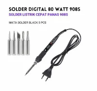 Foto 2 Solder Adjustable Digital 80W 80 W Watt Atur Suhu Temperature 60W