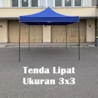 Foto 3 Tenda Lipat 3x3 Besi 0.8mm