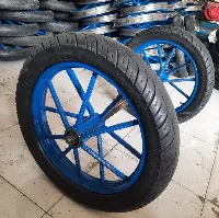 Foto 3 Roda Gerobak Roda Becak + as Ring 14