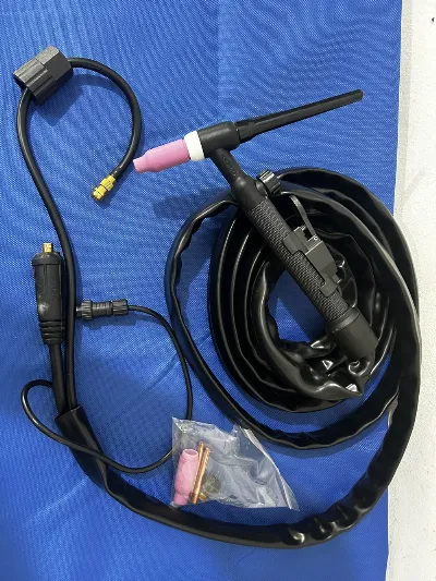 Tig Torch Stang Las Argon Pencet Putar Manual Matic Rhino WP 17V-2 15