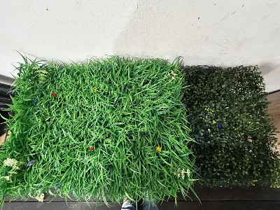 Jual Tanaman Rumput Sintetis Dekorasi Dinding Rumah Di Samarinda