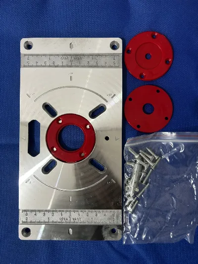 Router Plate - Insert Plate Router Table - Meja Router - Meja Trimmer — Power Tools Samarinda