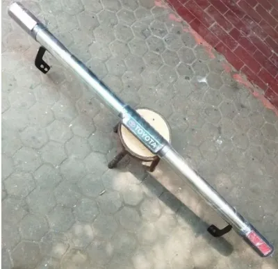 Bumper belakang stainless sigra calya reflektor — Aksesoris Kendaraan Samarinda