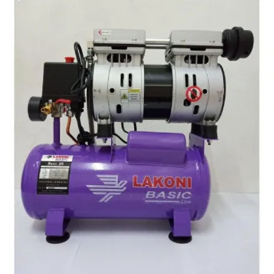 BASIC 9S Kompresor Udara Oiless Silent LAKONI — Kompresor & Pneumatik Samarinda