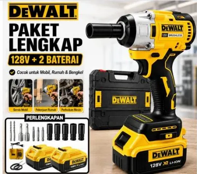 Impact Baterai 1300N.M 2 Baterai DeWalt — Power Tools Samarinda
