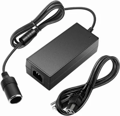 Adaptor Converter Adapter AC-DC 220V AC To 12V DC 5A Socket Lighter — Elektronik & Smart Home Samarinda