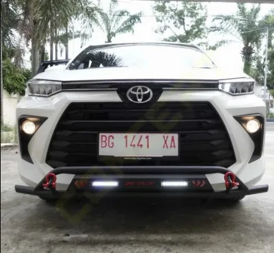 Bumper Tanduk Depan Rhino Armor Avanza 2022 — Bumper Tanduk Depan Samarinda