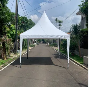 Jual Tenda Kerucut ukuran 3x3 Model Sarnafil Di Samarinda