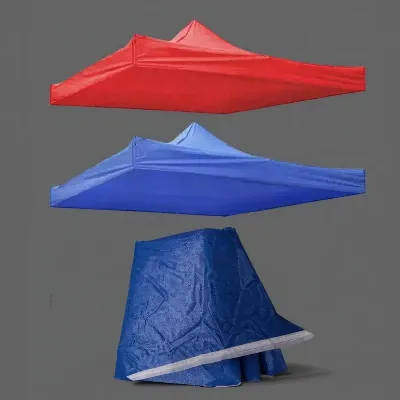 Jual Cover Atap Tenda Lipat 2x2 - Tidak Termasuk Rangka Di Samarinda