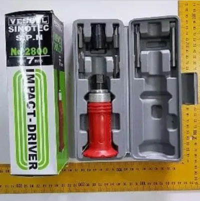 Obeng Ketok Set 13pcs Obeng Getok Putar Set Impact Driver S2 Drill Bit — Obeng & Tespen Samarinda