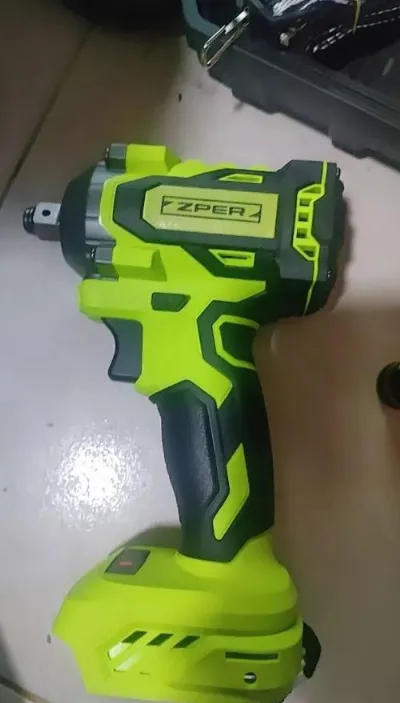 ZPER Impact Wrench Brushless Cordless 400N Bor Impact Baterai Listrik Electric Rechargeable Torsi Besar — Power Tools Samarinda