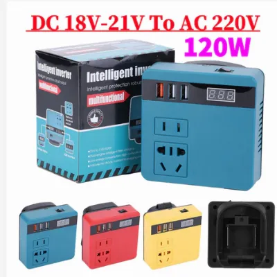 Inverter 12v24v ke 220v soket Baterai Fast Charging USB 12v soket konverter Daya