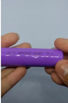 Battery 18650 Kapasitas Riil 2000 mAh — Baterai & Charger Samarinda