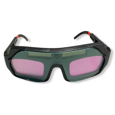 Jual Kacamata Las Otomatis Kacamata Welding Glass Auto Dark Anti silau - Dual GLass Di Samarinda