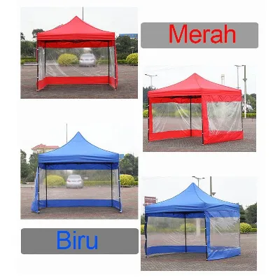 Jual Penutup Dinding Tenda Lipat Ukuran 2x3 Di Samarinda