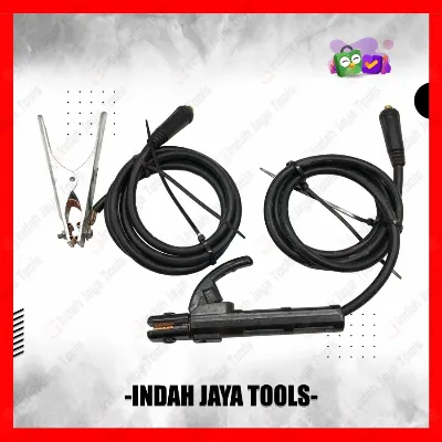 Paket Set Tang Las dan Tang Massa  Kabel 2 Meter Stang Las Listrik