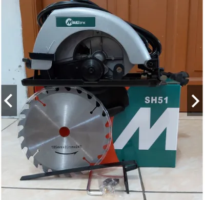 Mesin Pemotong Kayu Gergaji Kayu Listrik Circular Saw MAILTANK SH-51 — Mesin Gergaji Samarinda