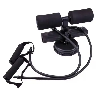 Furnibest Sit Up Stand Holder Alat Penahan Kaki Sit Up + Tali Fitness Resistance Olahraga Portabel — Olahraga & Kesehatan Samarinda