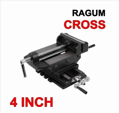 Jual Ragum Silang 4 Inch - Vice cross 4 Inch Ragum slide Cross - Catok Bais Silang Di Samarinda