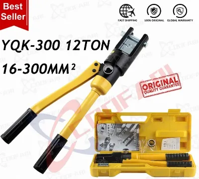 Tang Crimping Tool Press Skun Hidrolik YQK 300 — Solder & Tools Listrik Samarinda