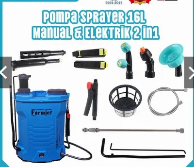 Sprayer Elektrik Manual 2in1 Disinfectant Hama Bakteri — Potong Rumput & Berkebun Samarinda