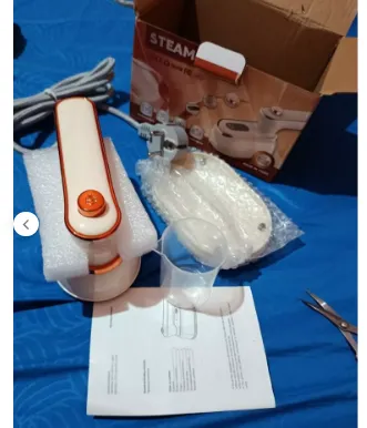 Setrika Low Watt 2in1 Setrika Uap Foldable Setrika Traveling — Laundry & Setrika Samarinda