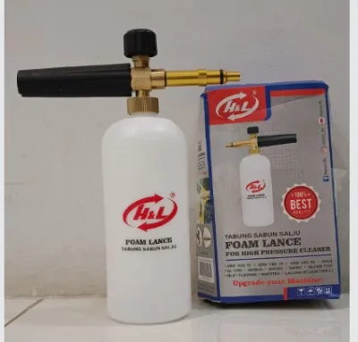 Foam Lance Snow Wash Tabung Jet Cleaner Cuci Salju Busa Botol Sabun — Jet Cleaner & Steam Samarinda