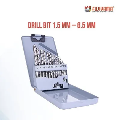 Mata Bor Set BesI Kayu HSS 13 Pcs Drill Bits Fujiyama — Mata Bor Samarinda