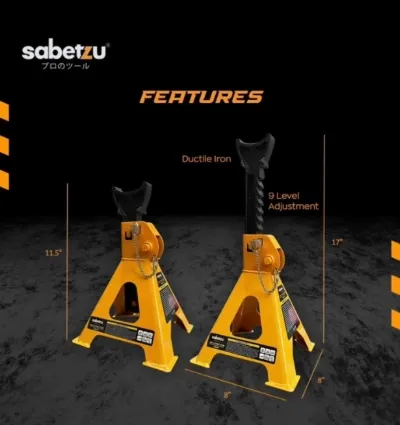 Jual Jack stand double lock tahanan dongkrak mobil  3 ton Di Samarinda