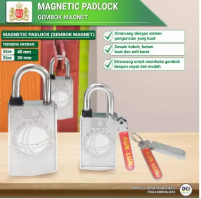 Jual Gembok Magnet Kunci Gantung Magnetick Lock 30MM Di Samarinda