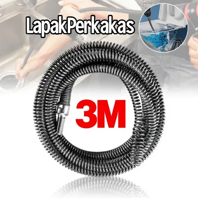 Alat Jepit Kawat Pembersih Saluran Mampet Adaptor Bor Pipa Air wastafel 3M — Power Tools Samarinda