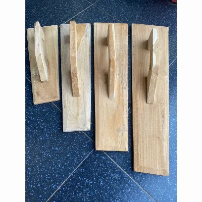 Raskam Kayu Jati Asli Trowel Penghalus Gosokan Semen Ukuran 45cm — Hand Tools Samarinda