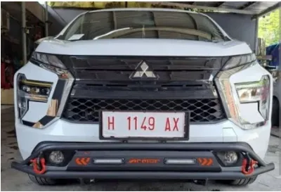 Bumper Tanduk Depan Rhino Armor Xpander 2022 — Aksesoris Kendaraan Samarinda