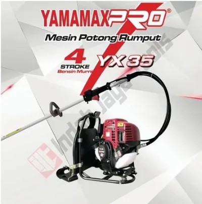 YAMAMAX PRO YX 35 Mesin Potong Rumput 4 Tak - Brush Cutter Bensin Murni — Potong Rumput & Berkebun Samarinda