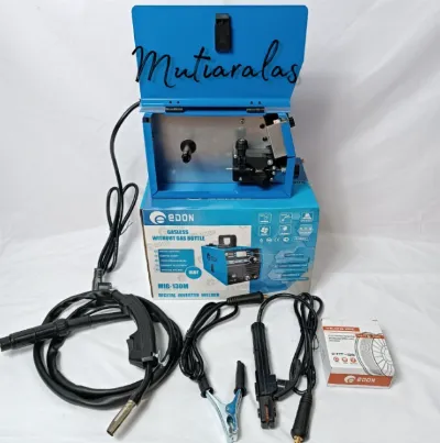 Mesin Las MIg Edon 130 + Kawat Flux 1KG