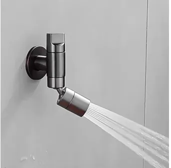 Jual SUS304 kran angsa wastafel cuci piring kran air Tembok kran air kamar mandi faucet bathroom Stainless Steel Di Samarinda