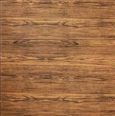 Jual Wallpaper Stiker Dekorasi Interior Dinding Rumah 3D Foam Motif Kayu Di Samarinda