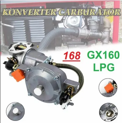 Karburator Konverter Gas LPG Carburator Converter to LPG GX 160 GX 200 — Mesin Konstruksi & Penggerak Samarinda