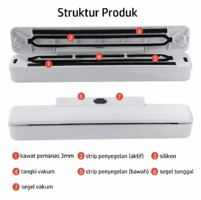 Vacum Sealer Alat Vakum Makanan — Kompor & Dapur Samarinda