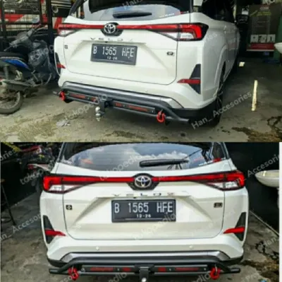 Bumper Towing Belakang Rhino Armor Avanza Xenia 2022 — Aksesoris Kendaraan Samarinda