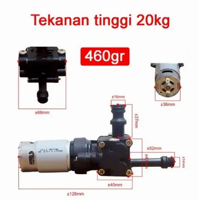Dinamo Mesin Pump Jet Cleaner Cordless Pompa Semprot semprotan air — Jet Cleaner & Steam Samarinda